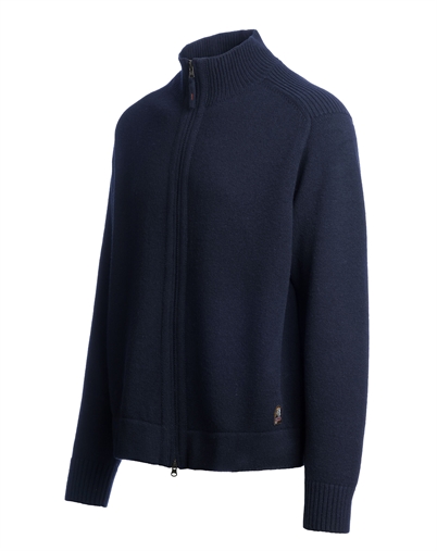 Parajumpers - Levico Zip Cardigan - Blue Navy